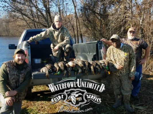 Best Lake Reelfoot Tiptonville Guided duck hunting _ Flooded Timber