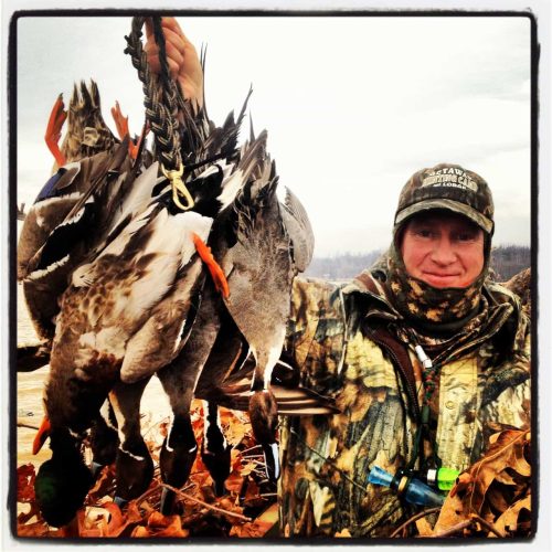 Guided duck hunting _ Flooded Timber