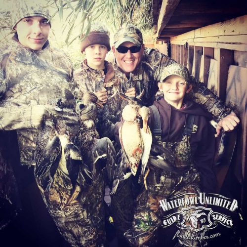 Public duck hunts on Reelfoot lake _ Flooded Timber