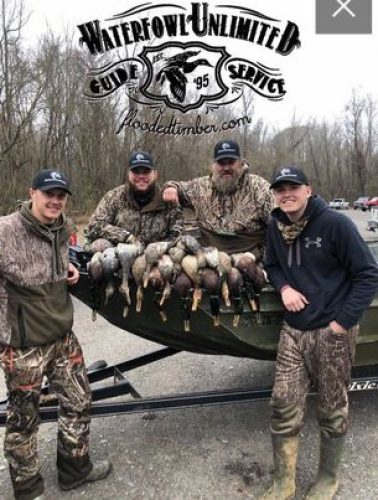 Reelfoot lake Duck hunting trips _ Flooded Timber